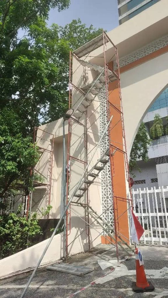 Coring wall gutter slap saluran air buang ..3